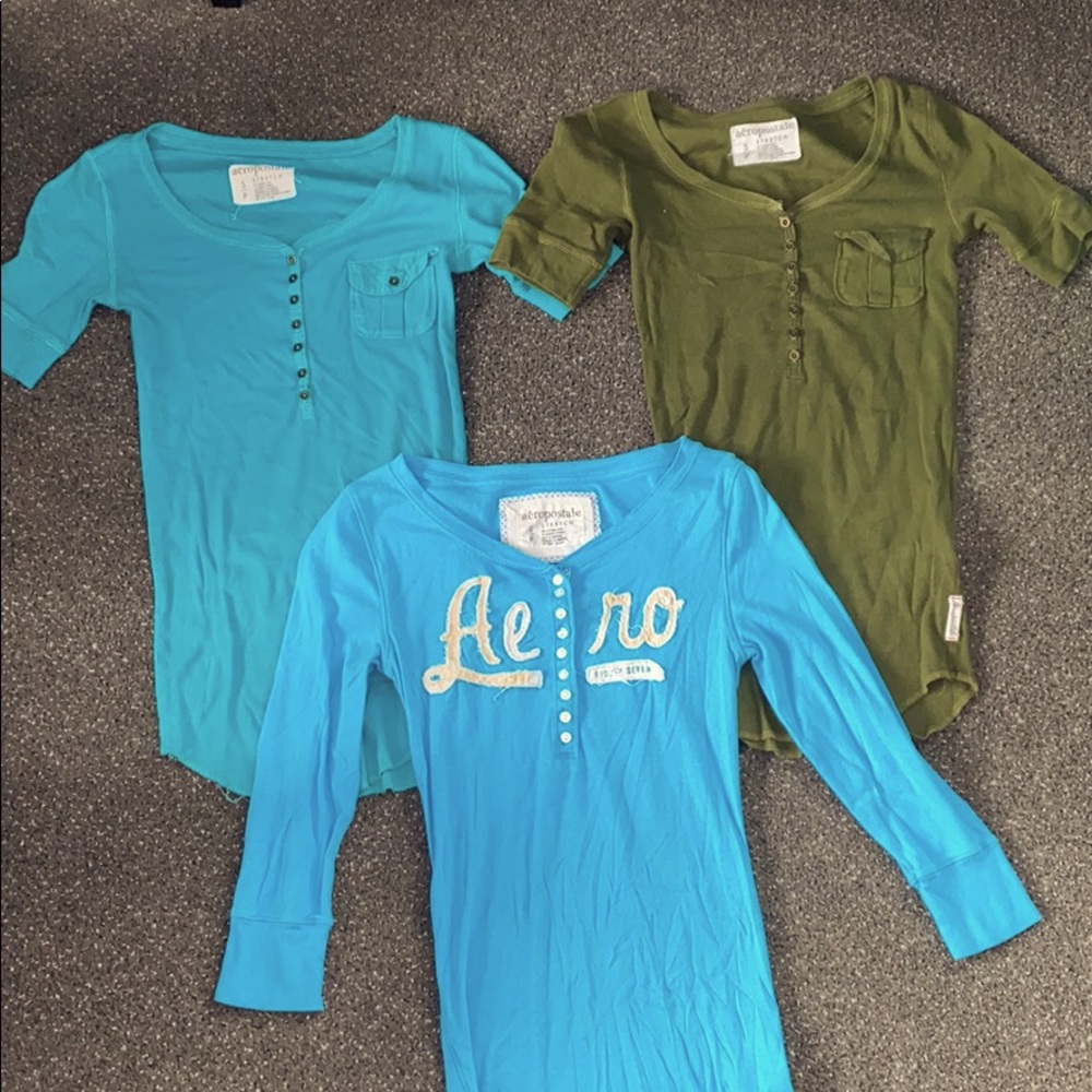 Three tops